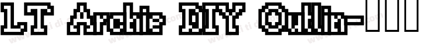 LT Archie DIY Outlin字体转换